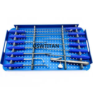 Juego de Instrumentos Quirúrgicos para Reconstrucción de LCA/LCP, Instrumentos de Artroscopia para Rodilla, Guía de Perforación Tipo C, Marca Surgiright Instrument - Product Image 6