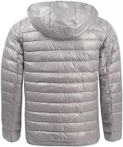 Custom Logo OEM Printed High Quality Casual Zipper Soft Shell Waterproof Windproof Breathable Winter Puffer <b>Jacket</b> for <b>Men</b> - Product Image 3