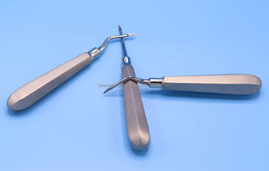 ชุดลิฟต์รากฟัน3ชิ้นเครื่องมือผ่าตัดฟันแบบแมนนวลได้รับการรับรอง CE คลาส II - Product Image 5