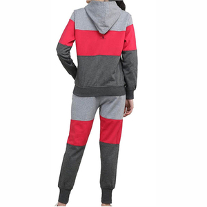 Elegante Conjunto Deportivo de Dos Piezas para Mujer, con Capucha, Color Sólido, Transpirable, Manga Larga, Pantalones Jogger, para Gimnasio, Fitness, Uso Diario, Moda 2026 - Product Image 4