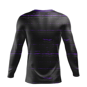 Rashguard personnalisé avec votre propre design imprimé, unisexe, rashguard MMA à manches longues, rashguard en polyester respirant et écologique - Product Image 2