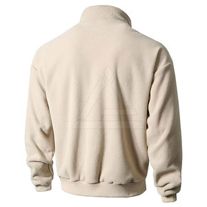 Veste Sherpa épaisse pour homme, dotée d'une doublure intérieure en polaire thermique douce et d'une fermeture éclair intégrale sur le devant, idéale pour les activités de plein air et les voyages. - Product Image 2