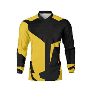 Maillots de Ciclismo de Montaña Personalizados Premium, Mangas Largas, Jersey de Motocross de Secado Rápido, Ligero, 100% Poliéster - Product Image 1