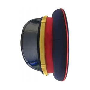 หมวกแก๊ปพนักงานขับรถ OEM สีน้ำเงินล้วน  วัสดุทำจากขนสัตว์ 100% เป็นมิตรกับสิ่งแวดล้อม  รับสั่งทำตามขนาด  พร้อมปักโลโก้บริษัท - Product Image 5