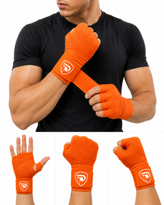 DUMELA INTERNATIONAL - Vendas de Mano para Entrenamiento de MMA y Boxeo con Logotipo Personalizado, Transpirables, Duraderas, Elásticas, de Algodón, para Kickboxing - Product Image 3