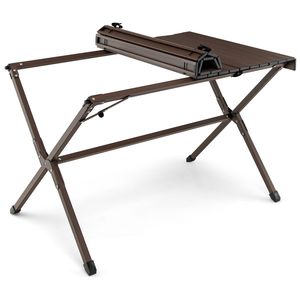 Tavolo da Campeggio Portatile in Alluminio per 4-6 Persone, Pieghevole Quadrato per Picnic all'Aperto con Borsa per il Trasporto - Product Image 2