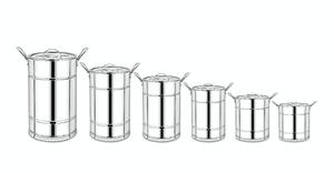 PREMIUM STAINLESS STEEL JUMBO HOTPOT 20 LITER CAPACITY HEAVY GAUGE <b>MIRROR</b> FINISH INSULATED CASSEROLE FOR HOTEL USE - Product Image 5