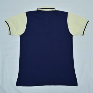 เสื้อโปโลแขนสั้นสีน้ำเงินกรมท่าสำหรับผู้ชาย ยี่ห้อ Splendor แบบเรียบ สำหรับกิจกรรมกลางแจ้ง ขายส่ง เสื้อโปโลสีพื้นลำลองสำหรับการเดินทาง - Product Image 2