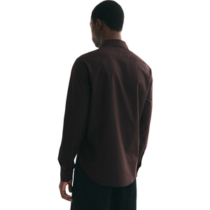 Chemise Homme Slim Fit Infroissable Facile à Repasser Boutonnée Manches Longues Formelle Décontractée pour le Bureau Sur Mesure OEM ODM - Product Image 3