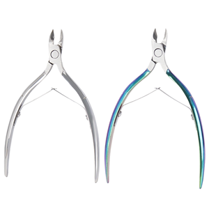 Professional Silver <b>Cuticle</b> Nipper Stainless Steel Dead Skin Clipper <b>Cuticle</b> Trimmer for Smooth & Clean Nails - Product Image 1