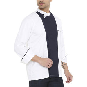 Chaquetas de Chef de Manga Larga de Alta Calidad OEM, Uniformes de Trabajo para Hoteles y Restaurantes, Chaqueta de Cocina, Uniforme de Chef Liso - Product Image 4