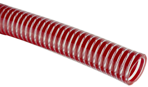 Tuyau de transfert de liquide en PVC rouge 25 mm, transparent, haute pression, en fibre PVC spiralée, fourni en gros par l'usine - Product Image 5