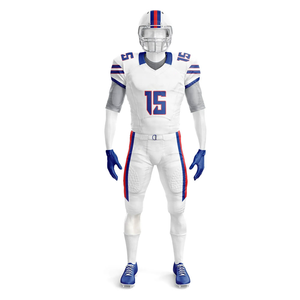 Ensemble d'uniformes de football américain personnalisés pour jeunes et hommes – Tenue d'entraînement respirante - Product Image 2