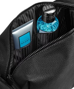 Fashion Zipper Closure Daily Use Customizable Leather Cosmetic Bags Good Quality Latest Design All Colors Leather Cosmetic Bags - Product Image 5