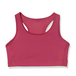 Soutien-gorge de sport à maintien élevé et à fermeture éclair sur le devant pour femmes, bretelles réglables, Spandex antibactérien/Nylon pour le yoga - Product Image 2