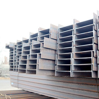 Poutres en H conformes à la norme BS, en acier au carbone Q235B/Q345 laminé à chaud, pour bâtiments à structure métallique, avec services de soudage et de découpe