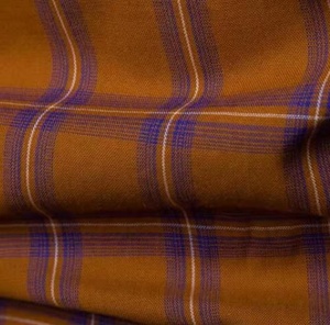 Chemise habillée à carreaux pour homme, manches longues, col rabattu, décontractée, pour l'automne, en tissu popeline tissé - Product Image 4