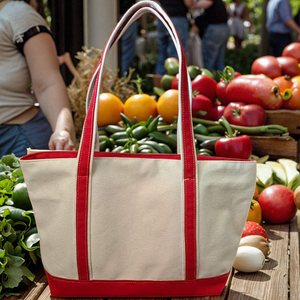 Bolsas de Compras de Lona con Diseño Personalizado, al por Mayor, Modernas, Coloridas, con Dibujos Animados, Asa Larga, Extra Grandes - Product Image 2