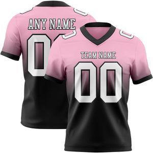 Jersey de Fútbol Americano OEM ODM, Ropa Deportiva Personalizada para Equipos, Impresión por Sublimación, Tela de Poliéster Transpirable y Resistente, Proveedor - Product Image 3