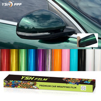 Film de protection de carrosserie TPU à changement de couleur 7,5 mil d'épaisseur, auto-réparateur, résistant aux rayures, anti-UV et anti-infrarouge, garantie 5 ans, PPF