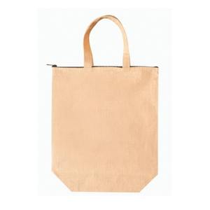 Distributeur en gros vendant des sacs de courses en jute écologiques personnalisables extra-larges avec fermeture éclair, directement du fournisseur indien - Product Image 1