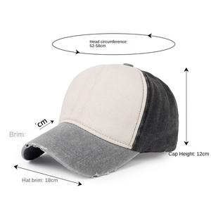 หมวกกีฬาโลโก้สั่งทำ น้ำหนักเบา เป็นมิตรกับสิ่งแวดล้อม คุณภาพสูง พิมพ์ลายนูนแบบซับลิเมชั่น ผ้าแคนวาสคอตตอน 100% สำหรับทุกเพศ - Product Image 5