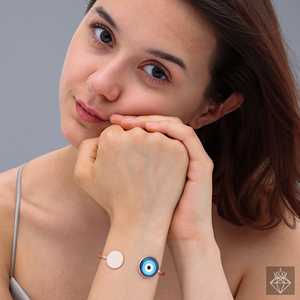 PRAO Evil Eye Bracelet Joyería corporal de moda con Eye of Protection - Product Image 3