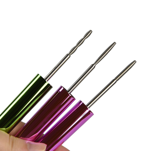 Best-Selling Metal <b>Mascara</b> Packaging with Threaded Steel Brush Heads Colorful Aluminum Shell Eyelash Extension Liquid Bottles - Product Image 2