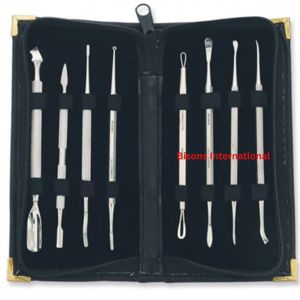 ชุดอุปกรณ์ตัดหนังกำพร้าแบบแมนนวลไฟเบอร์ออปติก LED สแตนเลส สำหรับงานออร์โธปิดิกส์ 4 ใบมีด พร้อมด้ามจับ ได้รับการรับรองมาตรฐาน CE ขายส่ง - Product Image 3