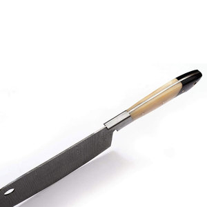 Cuchillo de Cocina Profesional de Primera Calidad, Hecho a Mano, Extra Afilado, Duradero, Ambidiestro, de Acero de Damasco, con Logotipo Personalizable - Product Image 4