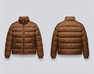 Wholesale New Arrival Coated Canvas Winter <b>Puffer</b> <b>Jacket</b> Stand Collar Front Logo Premium Quality Hooded Breathable Customizable - Product Image 2