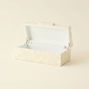 Handmade High End Mother of Pearl <b>Storage</b> <b>Box</b> Organizer Home <b>Decor</b> <b>Box</b> with Lid <b>for</b> Jewelry, Memories, Accessories - Product Image 2