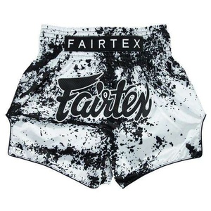 Shorts de boxe Fairtex personnalisés noir et blanc 100% polyester MMA Muay Thai Shorts de boxe Fairtex - Product Image 6
