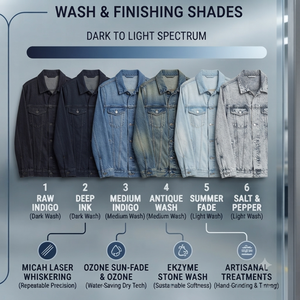 <b>Customized</b> <b>Denim</b> <b>Jacket</b> 25FW New Collection Fade-Proof Wash Men’s & Women’s Casual Regular Fit Autumn Outerwear 26FW Embroidary - Product Image 3
