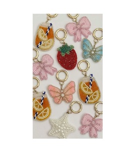 Llavero de cuentas de estilo occidental con diseño personalizado, superventas, llaveros de cuentas finas para bolsos, accesorios para coche, promocionales - Product Image 5