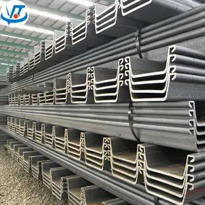 China Supplier U And Z Type Steel Sheet Pile For Building Structure