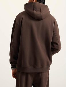 Sudadera con Capucha Extra Grande Personalizada de 400 g/m², para Hombre y Mujer, de Felpa de Algodón Suave y Grueso, Estilo Urbano, con Opción de Logotipo - Product Image 4