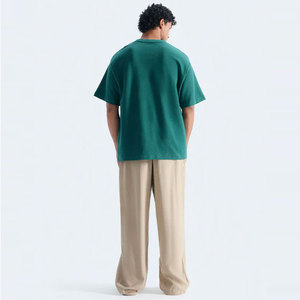 Streetwear léger 200 g/m² 100 % coton, vente en gros à prix d'usine, design de panneaux personnalisé, respirant, séchage rapide, style urbain - Product Image 4