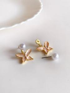 Pendientes con diseño de mariposa únicos y más vendidos, joyería de moda para mujer, acabado elegante, para bodas, uso diario, de Exima - Product Image 3