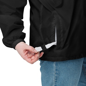 Chaqueta Cortavientos Impermeable Unisex de Seguridad, Talla Grande, Chaqueta Anorak Personalizada con Cremallera Completa - Product Image 5