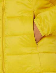 Men Women's Winter Waterproof Breathable Eco-Friendly Hooded Cotton Puffer <b>Jacket</b> Lightweight <b>Packable</b> Coat with puff printing - Product Image 3