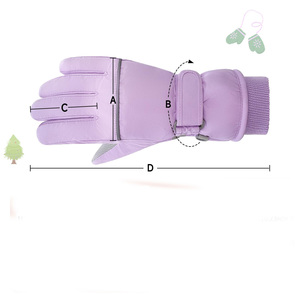 Guantes de Esquí de Neopreno con Calefacción Eléctrica para Invierno, Forro Térmico, Impermeables, Antideslizantes, con Cierre de Gancho y Bucle en la Palma para Snowboard - Product Image 6