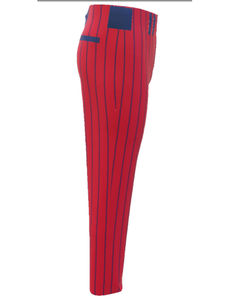 Pantalon de baseball pour jeunes fabriqué en usine, coupe ample, couleur noire unie, vêtements d'extérieur pour équipe sportive, pantalon de baseball pour hommes - Product Image 3