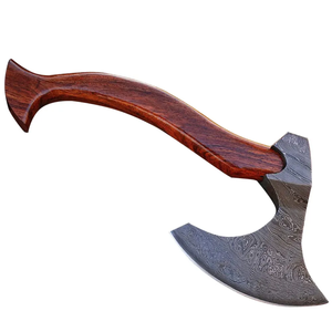 LEGACY BLADES Hacha Tomahawk de Grado Industrial Hecha a Mano con Mango de Madera de Palisandro y Hoja de Acero Forjado para Supervivencia al Aire Libre - Product Image 1