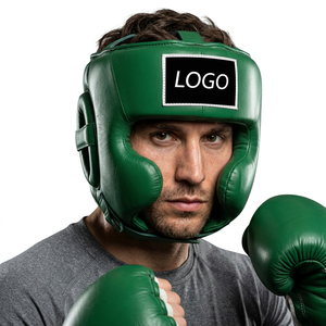 Martial Arts Head Guard Helmet MMA Muay Thai Kickboxing Sparring Training Safety Gear Protector <b>Dummy</b> Type Boxing Head Gear - Product Image 1