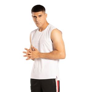 2025เสื้อกล้ามถักแบบลำลองสำหรับผู้ชายแห้งเร็วระบายอากาศได้ดีโลโก้และผ้าออกแบบได้ตามต้องการ - Product Image 5