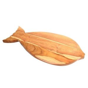 Tabla de Cortar de Madera Rectangular con Asa, Patrón de Grano Natural, Bloque de Corte para Cocina, Apta para Lavavajillas - Product Image 2