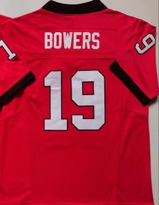 Maillots de football universitaires américains pour hommes, brodés, en gros, Georgia 1 Zachariah Branch 3 Nate Frazier 14 Gunner Stockton - Product Image 4