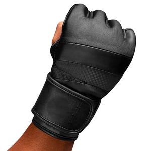 Half Finger PU MMA <b>Gloves</b> with <b>Moisture</b> Wicking Unisex for Boxing and Kickboxing - Product Image 2