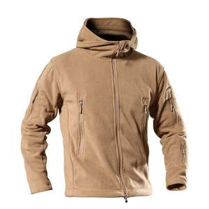 New Arrival <b>Men's</b> Softshell <b>Jacket</b> High-Quality Custom Winter <b>Jacket</b> with Stand Collar & <b>Long</b> Sleeves Canvas Fabric OEM - Product Image 4